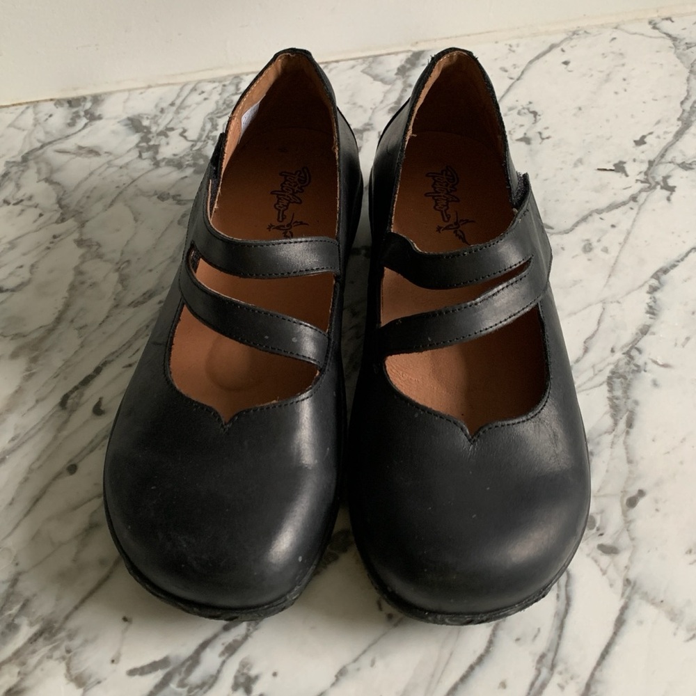 Portofino Leather Mary Jane Shoes 37